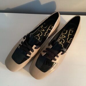 Kelsi Dagger Women's Black and Tan Shoes NWOT 7
